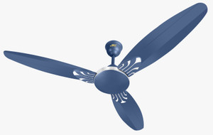Shopsy MinMax 1200 mm 3 Blade Ceiling Fan - Mett Blue - Image 1