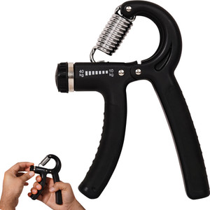 LOVOCAL Adjustable Hand Grip Strengthener - Black 10-40 kg Resistance Hand Grip/Fitness Grip Price in India - Buy LOVOCAL Adjustable Hand Grip Strengthener - Black 10-40 kg Resistance Hand Grip/Fitness Grip online at Shopsy.in - Image 1