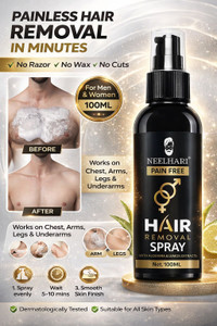 NEELHARI Hair Removal Spray for Men, Women - Image 1