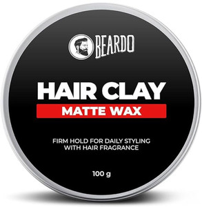 BEARDO Hair CLAY Wax for Men, 100 gm - Image 6