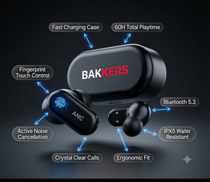 BAKKERS Trending BUDS 2026 Wireless Earbuds - Image 6
