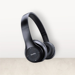 AIZINA Bluetooth Headphones with Crystal Clear Mic for Voice Chat