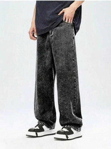 Shopsy WOMANLACE Boys Dark Grey Jeans - Image 1