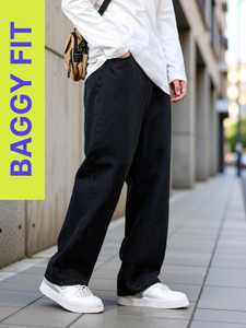 Zaba Denim Loose Fit Men Black Jeans - Image 6