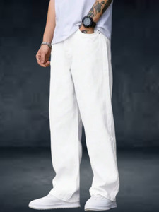 CABRRR Straight Fit Men White Jeans - Image 4