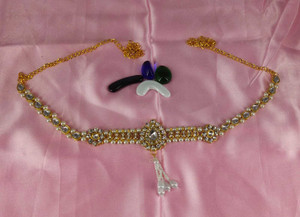 SF S Kamrband 10 Brass Silver Kamarband Price in India Buy