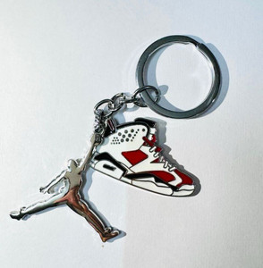 SRG Premium Nike Jordan Shoe with Jordan Logo Keychain Fancy Key