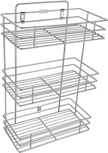 Kombuis Kitchenware 3 Layer Wall Mount Steel Rack - Image 6