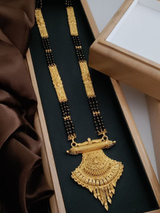 Flipkart Uma Gold Chains OM Brass Mangalsutra Price In India Buy