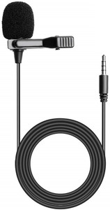 MELZRON Noise Reduction Collar Microphone, Wired Lapel Mic