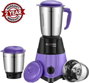 Moonstruck 750W 3 Jar Mixer Grinder, Purple - Image 6