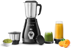 Longway Mix Pro 550 Mixer Grinder (4 Jars, Black & Gray) - Image 6