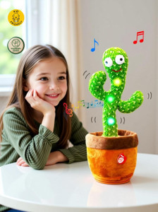 Shopsy ShopGlobal Talking & Dancing Cactus Baby Toy - Image 1