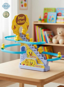 Hda Group Small Duck Stair Climbing Toys for Kids, Escalator Toy with Lights and Music Price in India - Buy Hda Group Small Duck Stair Climbing Toys for Kids, Escalator Toy with Lights and Music online at Shopsy.in - Image 1