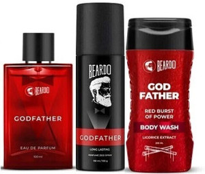 BEARDO GodFather Perfume, Deo Body Spray & Body Wash Combo 450 ml - Image 5