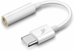 Earphone Splitter Realme X3 Headphone Adaptor Ekon White Portable