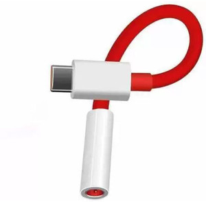 RECTITUDE Red 100% Good Quality Type C to Splitter Audio