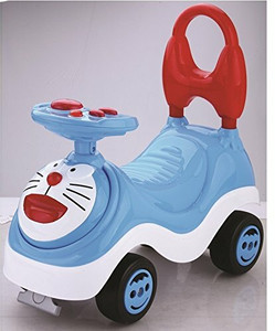 tvAt Doraemon Mini Magic CAR Frog Scooter Push Tricycle