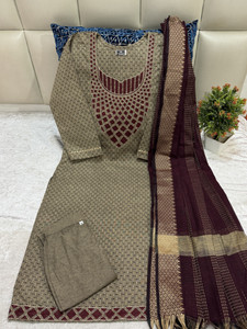 M I TEXTILE Kurta, Trouser/Pant & Dupatta Set - Image 4