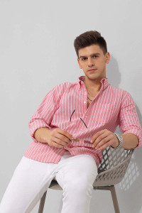 Chanté - Jahiz Men Shirt in Pearl White