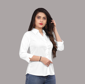 H and m white shirt womens sales