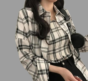 Women Checkered Casual White Shirt Price in India Buy Women Checkered Casual White Shirt online at Shopsy.in