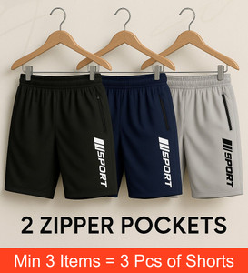 Shopsy leemak Striped Multicolor Men's Shorts - Image 1