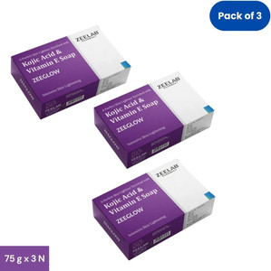 ZEELAB Zeeglow Kojic Acid Soap With Vitamin E - Image 5