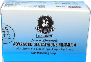 dr james glutathione skin whitening soap COSMONINE DR.JAMES Advanced Glutathione Skin Whitening Soap Price in India