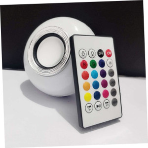 MOBONE LED Music Bulb with Bluetooth Speaker Music Color Changing led Bulb,  DJ Lights with Remote Control Music Dimmable for Home, Bedroom 12 W