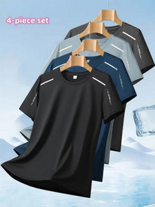 AVOLT Solid Men Multicolor T-Shirt - Image 6