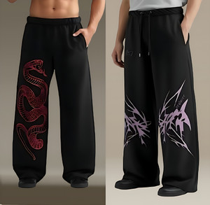 Morte Paple Printed Men Multicolor Track Pants - Image 6