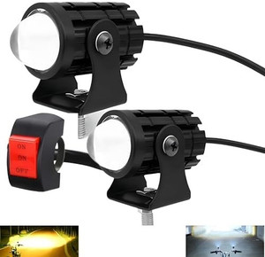 Shopsy Autozap Motorcycle LED Headlight Mini-Driving Light - Image 1