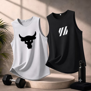 Dione Fashion Cotton Gym Vest - Image 2