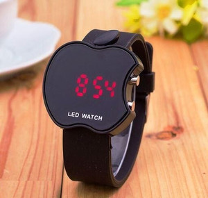 Apple Shape LED Watch For Boys Girls Digital Watch For Boys