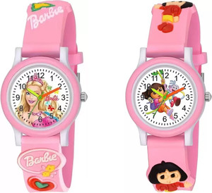 Barbie Dora Pink Analog Watch For Girls Price in India Buy