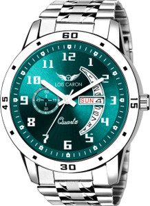 LOIS CARON LCSS-8326 Stainless Steel Chain Watch - Image 6
