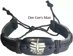 Dee Gee's Mart Black mahakal holy wrist band Boys Girls Wrist