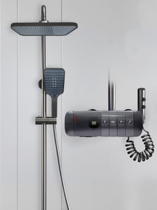 Plantex Digital Piano Shower Set With Led Bathroom Shower Set Hot Cold Mixer Nczsp Shower