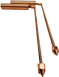 Shubh Sanket Vastu Copper Dowsing Pair for Vastu - 12 Inch (L Rods