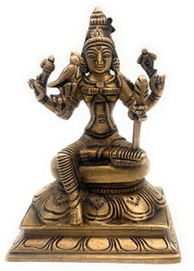 Brass Goddess Meenakshi Statue main image 1