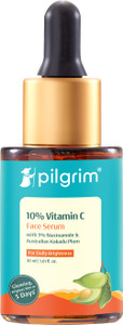 Pilgrim Sérum Visage 10 % Vitamine c-Illumine & Réduit les Taches Sombres ( 10 ml