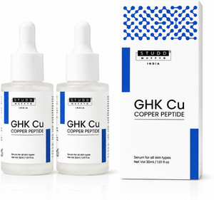 Studd Muffyn GHK Cu Copper Peptide Serum | Scar Repair & Collagen Support [ Pack of 2 ] Price in India - Buy Studd Muffyn GHK Cu Copper Peptide Serum
