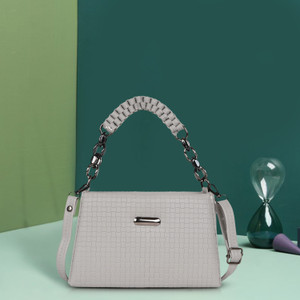 Grey Shoulder Sling Belt Bag main image 1