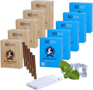 vegetable cigarettes Giant veggie with buds ROYAL SWAG Herbal Mint Cigarettes,