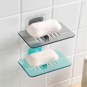 AROSSIM 2 Pcs Self Adhesive Soap Holder for Bathroom Wall Mounted Soap ...