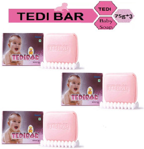 TEDI TEDIBAR Baby Bathing Soap 3*75gm Price in India Buy TEDI