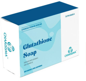 charisma glutathione skin care bath soap CHARISSMA Glutathione skin care bath soap enriched with Vitamin E and  Vitamin B3 - 100g…