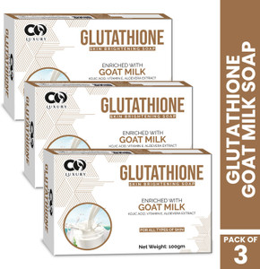 glutathione goat milk soap india CO Luxury Glutathione Goat Milk Skin Brightening Soap | Kojic Acid,Aloevera  Extract - Price in India, Buy CO Luxury Glutathione Goat Milk Skin  Brightening Soap