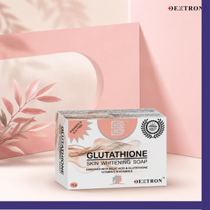 dextron glutathione soap Bath Bar for Deep Cleansing & Fresh Skin Heart health Size:150ml Bacteriostatic Water 10ml |